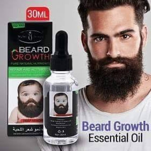 Beard growth oil