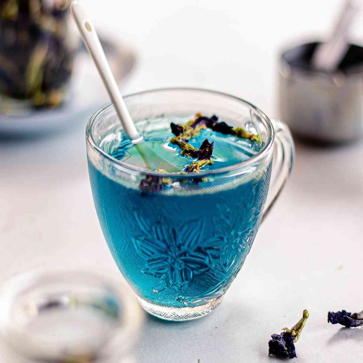 Keto blue tea
