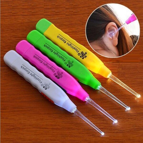 Flashlight earpick led light ear cleaner