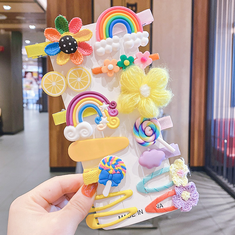 14pcs Baby Hair Clip Set