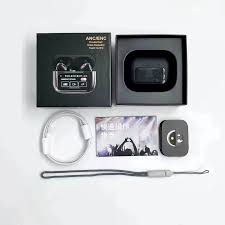 A9 Pro ANC ENC Wireless Earbuds Touch Control Double Dark Noise Reduction Black