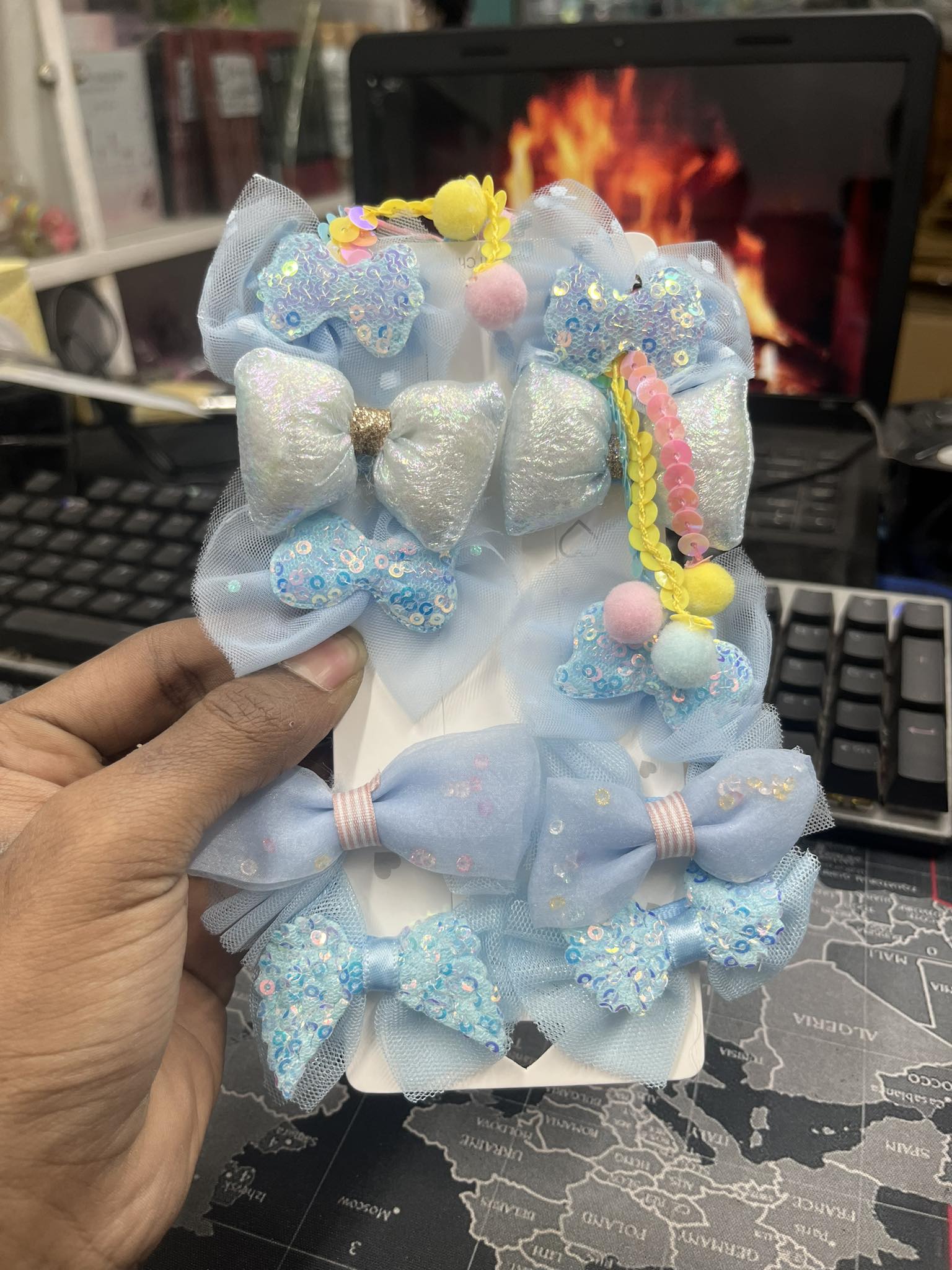 Baby clip set