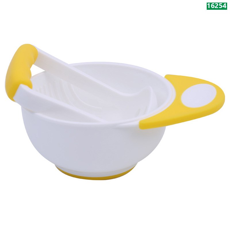 Baby Food Chewing Mash & Serve Bowl For Homemade Baby Food