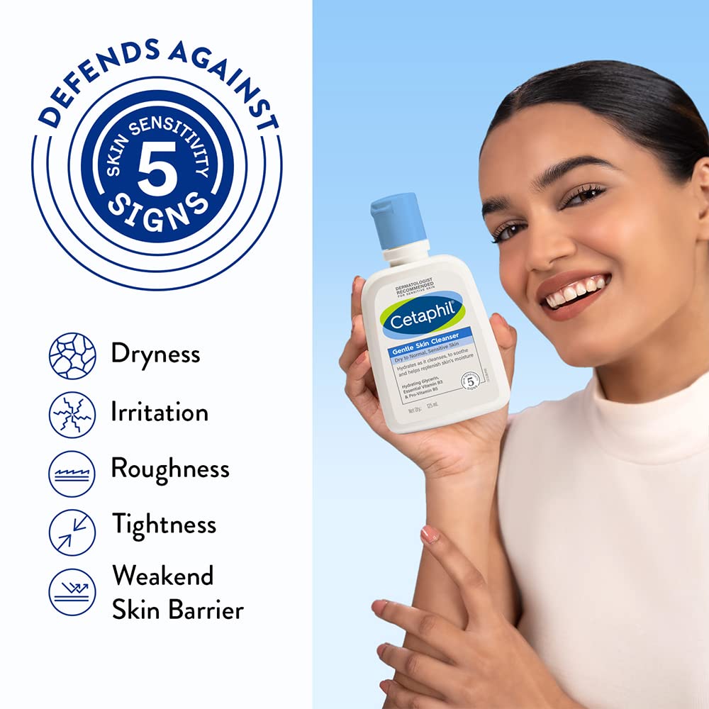 Cetaphil Gentle Skin Cleanser for Dry to Normal Skin & Sensitive Skin