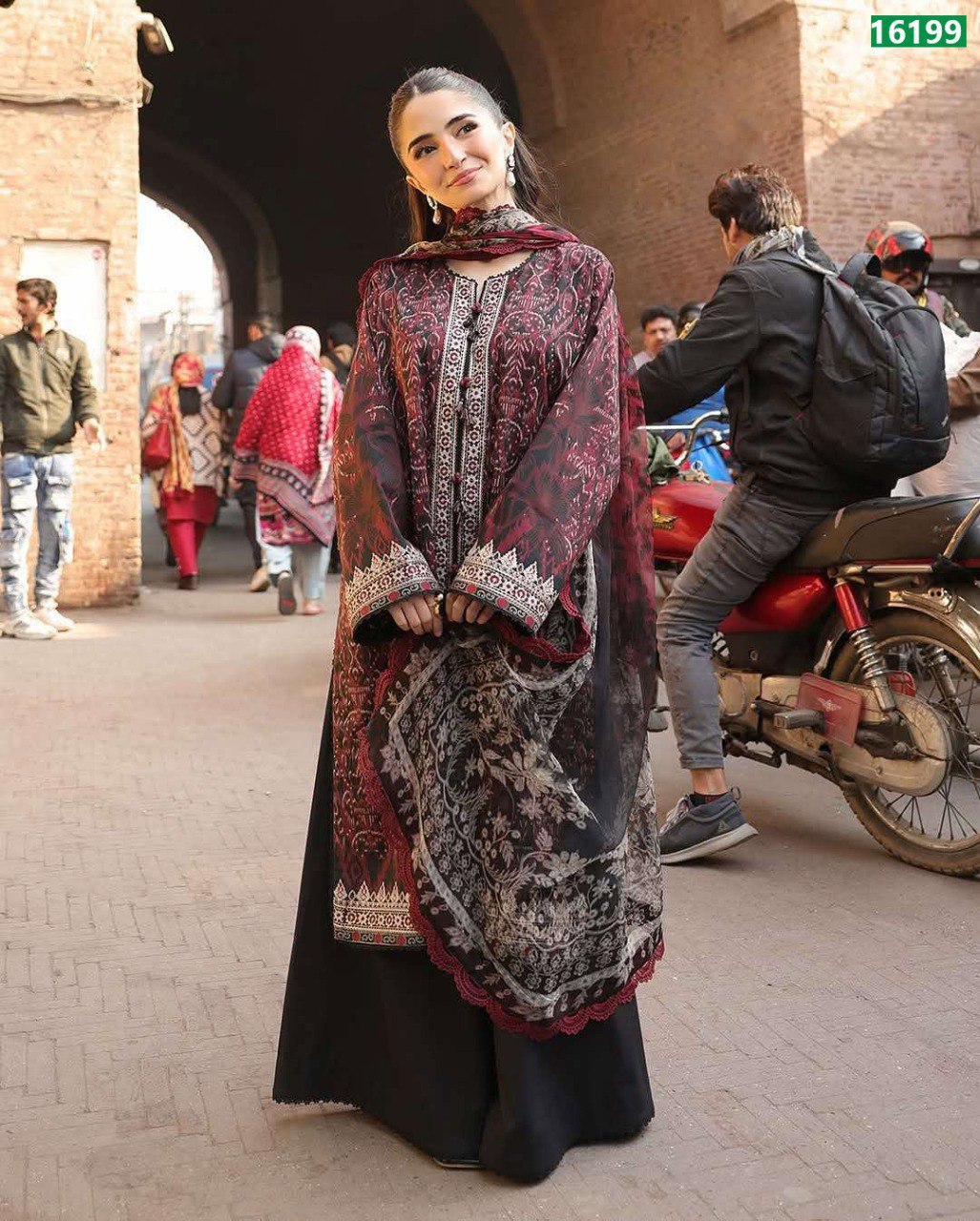 Coralina Pakistani Inspired Three Piece