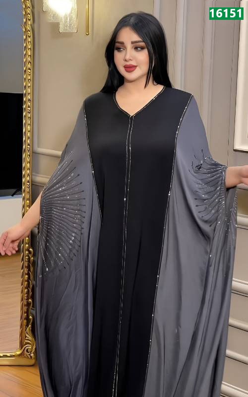 Double Shade Dubai Cherry Kaftan Burkha
