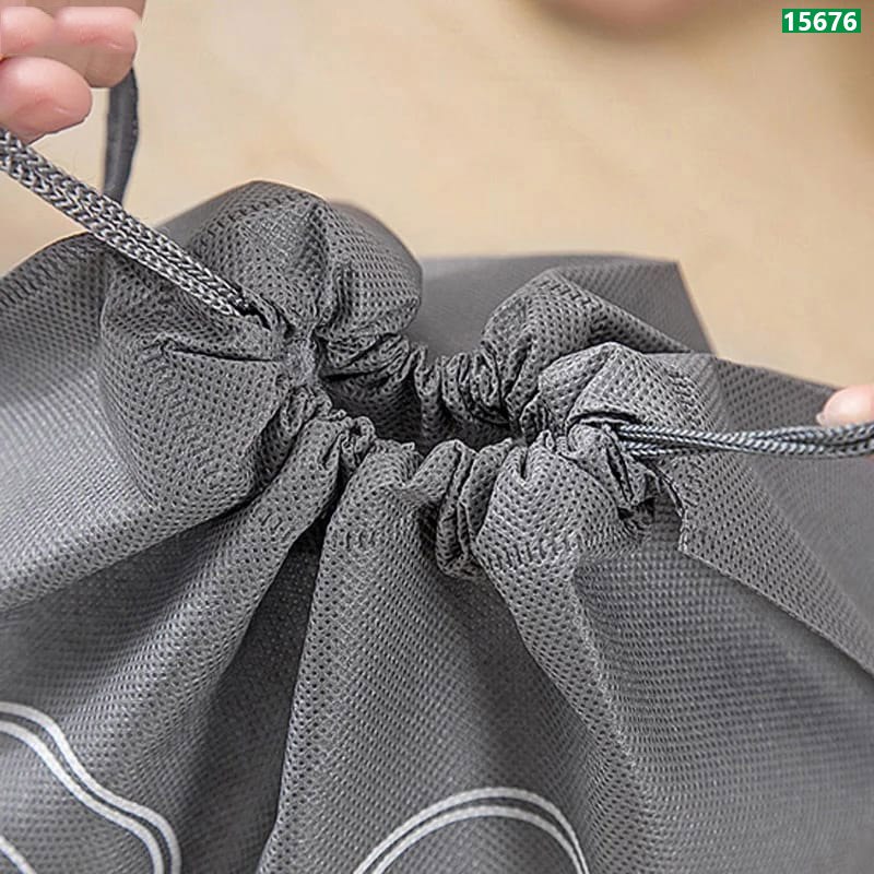 Dust Proof Travel Shoes Rope Storage Bag