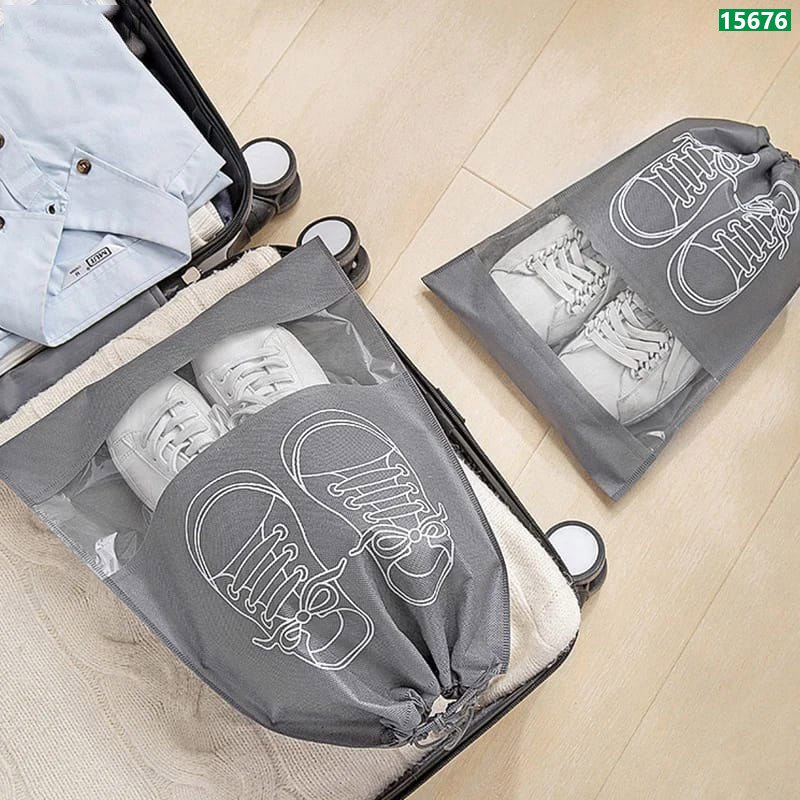 Dust Proof Travel Shoes Rope Storage Bag
