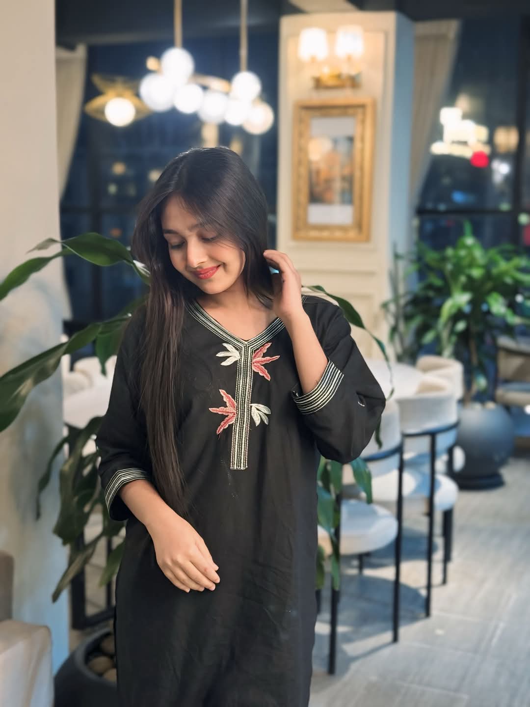 Embroidery Cotton Co-Ord Set