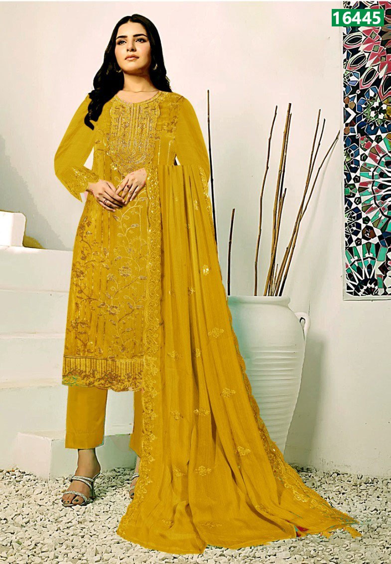 Embroidery Georgette Salwar Kameez