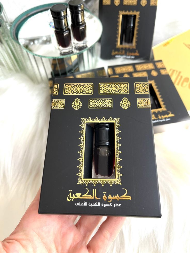 Kaaba's Kiswah (Kaaba's Cover) Attar Oil Perfume Fragrance