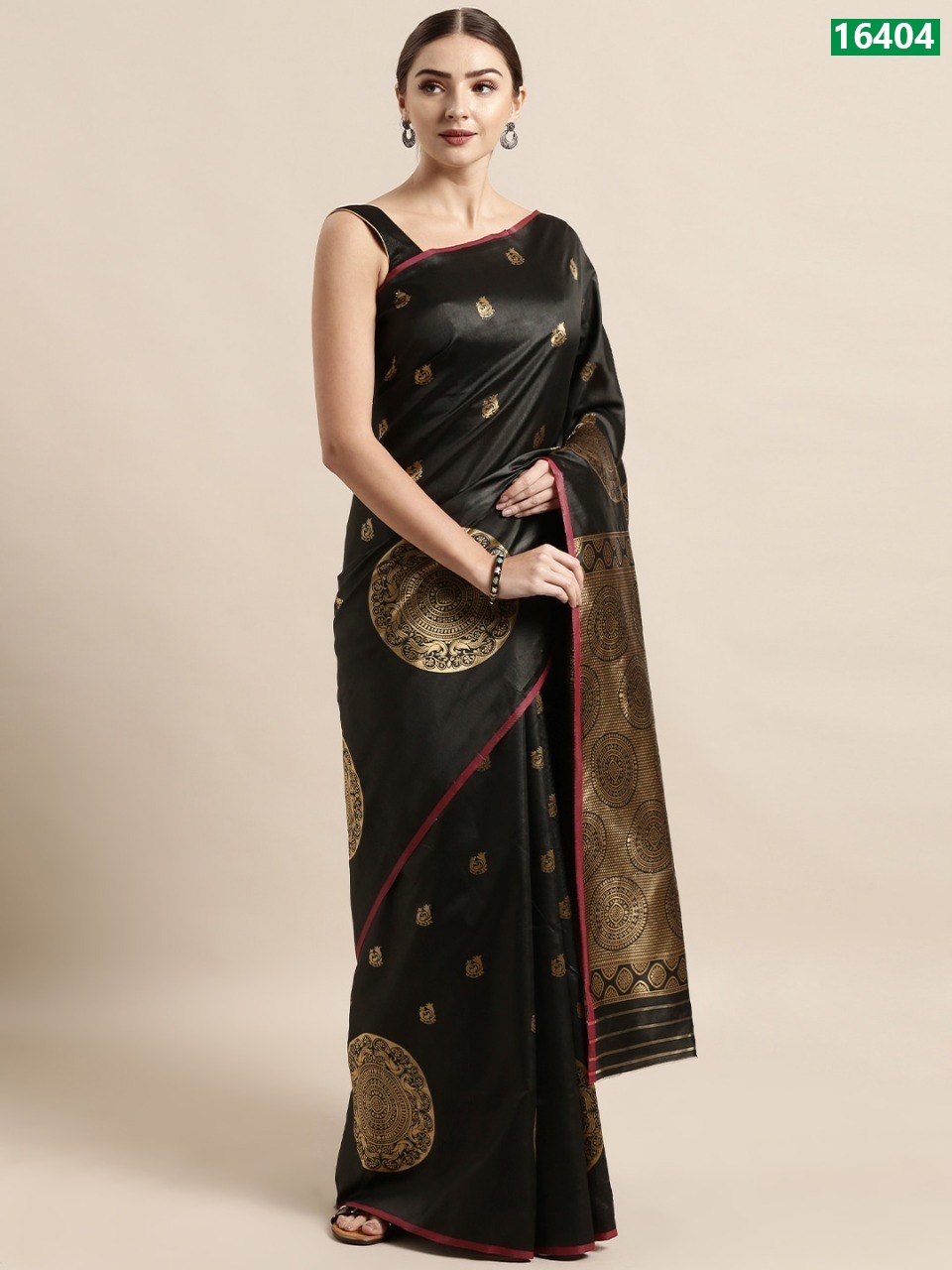 Latest & Exclusive Luxury Stylish Glorious Design Saree With Gorgeous Blouse Piece For Woman