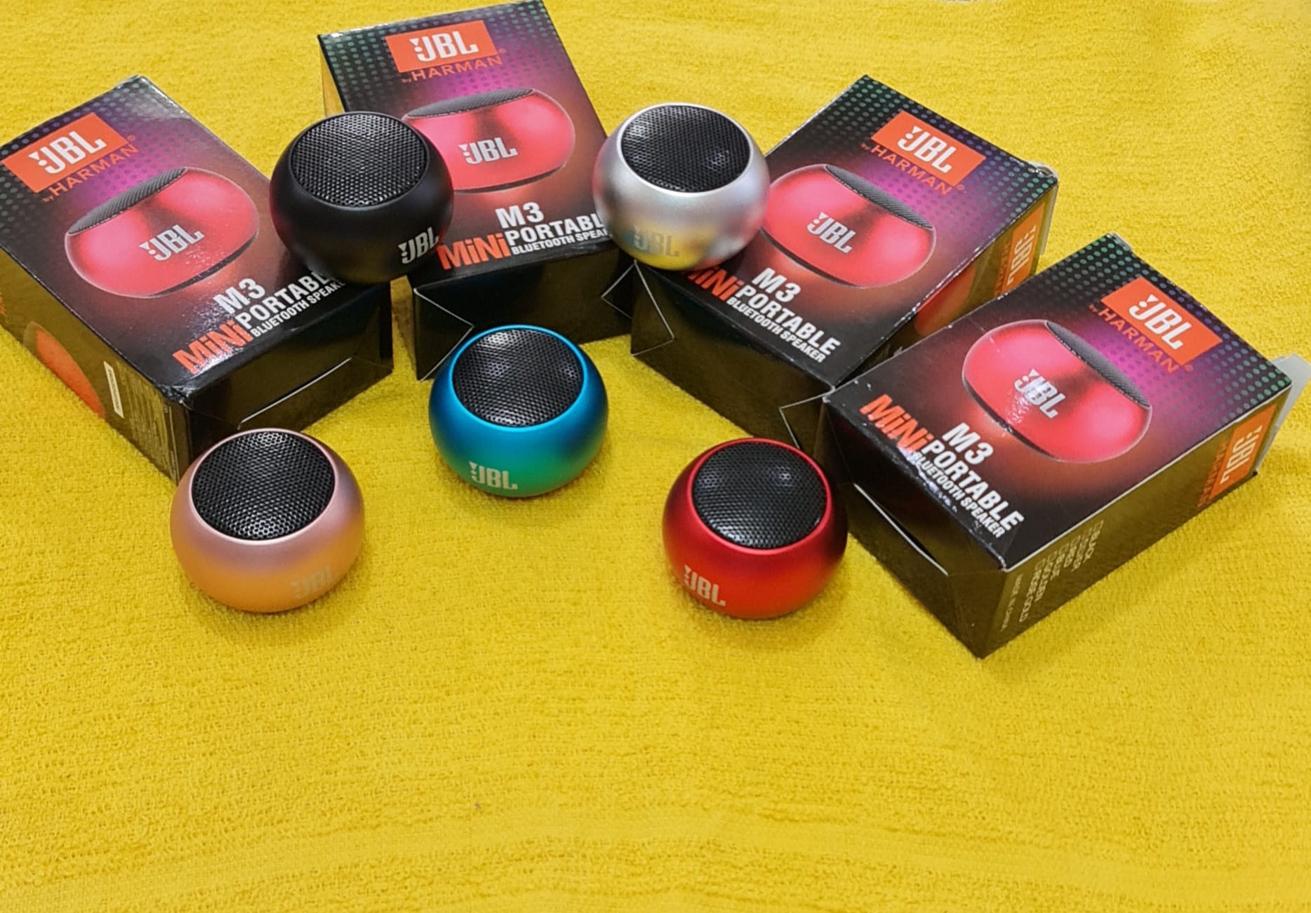 M3 Mini Metal Portable Wireless Bluetooth Speaker Multi Color – Speaker