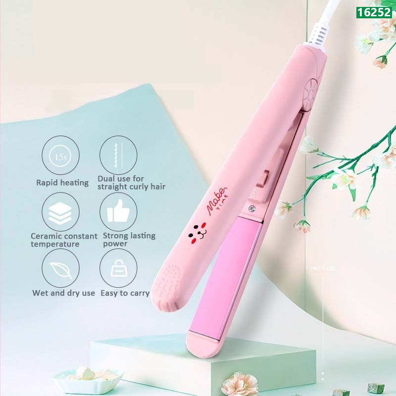 Mini Hair Straightener Machine