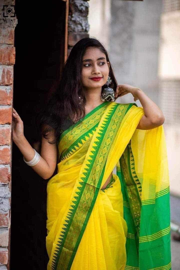 Mixed Cotton Shari