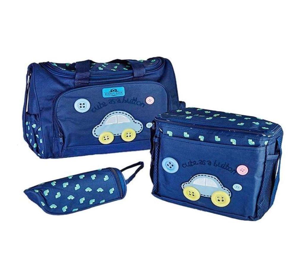 Multi-functional Mother Diaper Bag Mother Baby Travel Bag 1 Set (3pcs)
