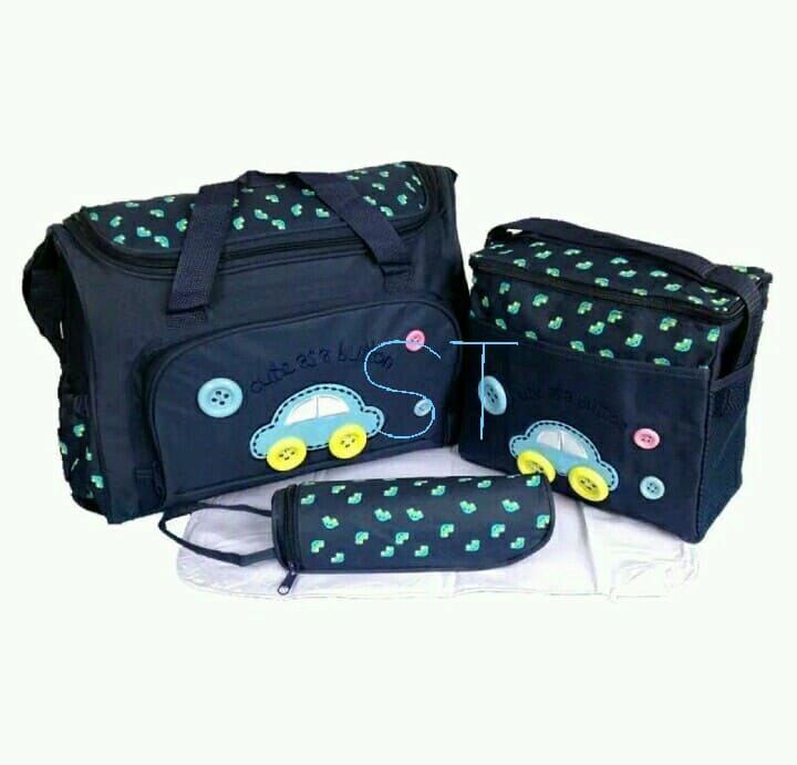 Multi-functional Mother Diaper Bag Mother Baby Travel Bag 1 Set (3pcs)