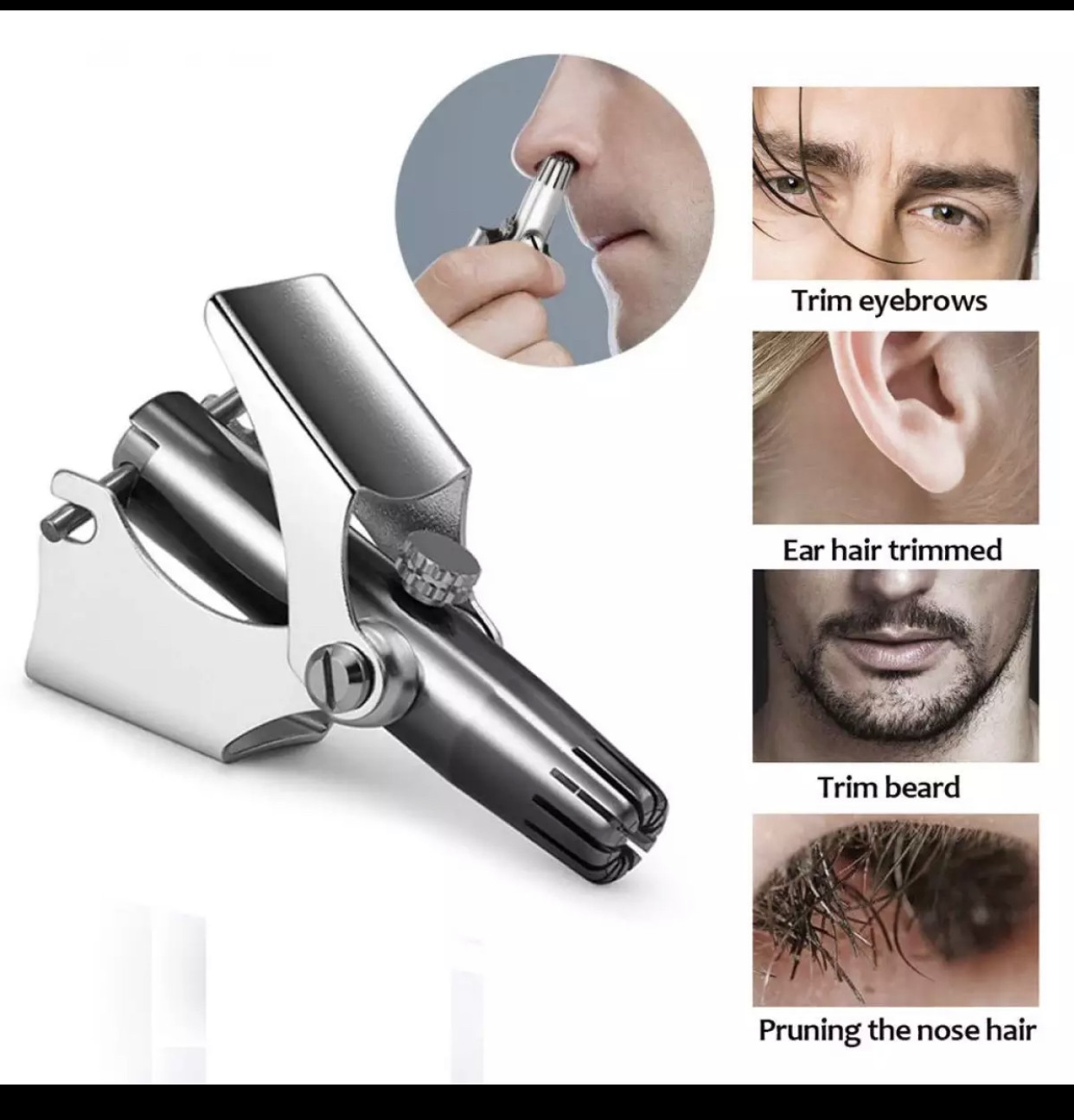 Nose Hair Trimmer Manual