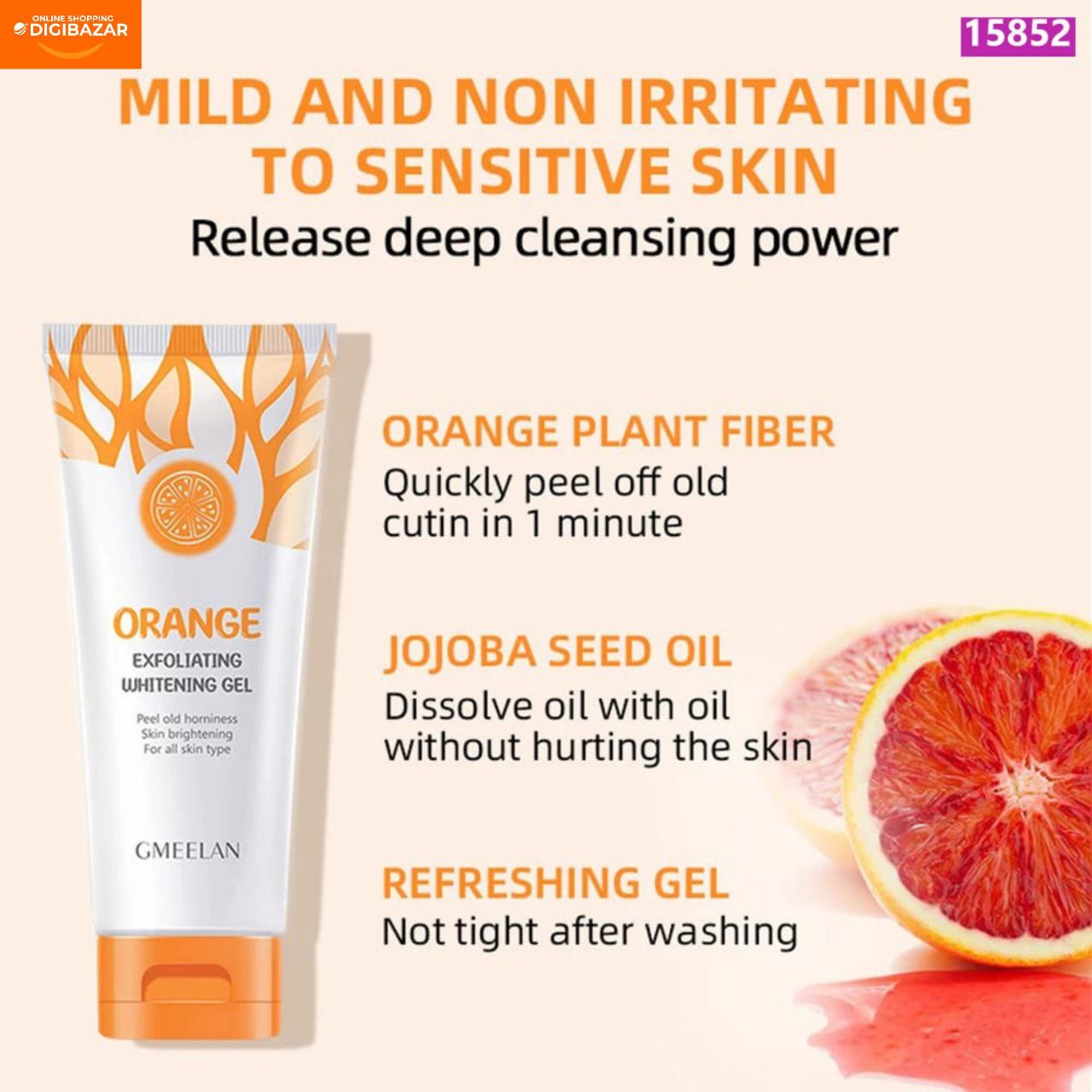 Orange Exfoliating Whitening Gel