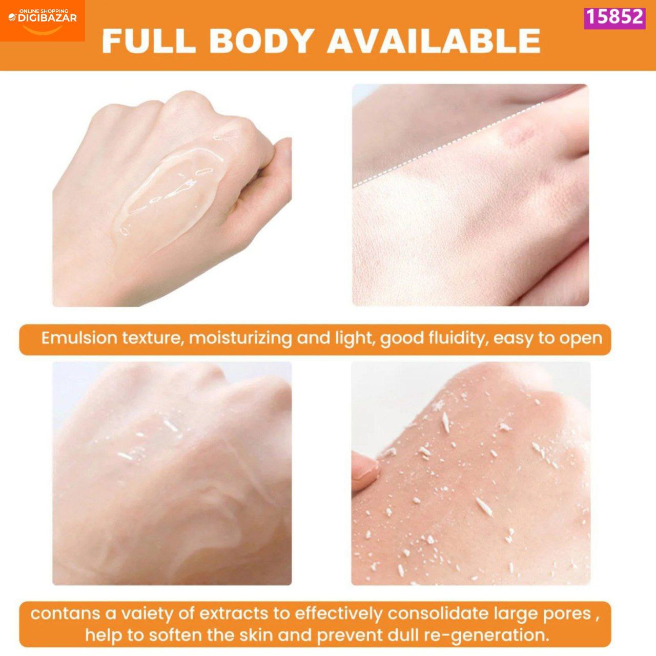 Orange Exfoliating Whitening Gel