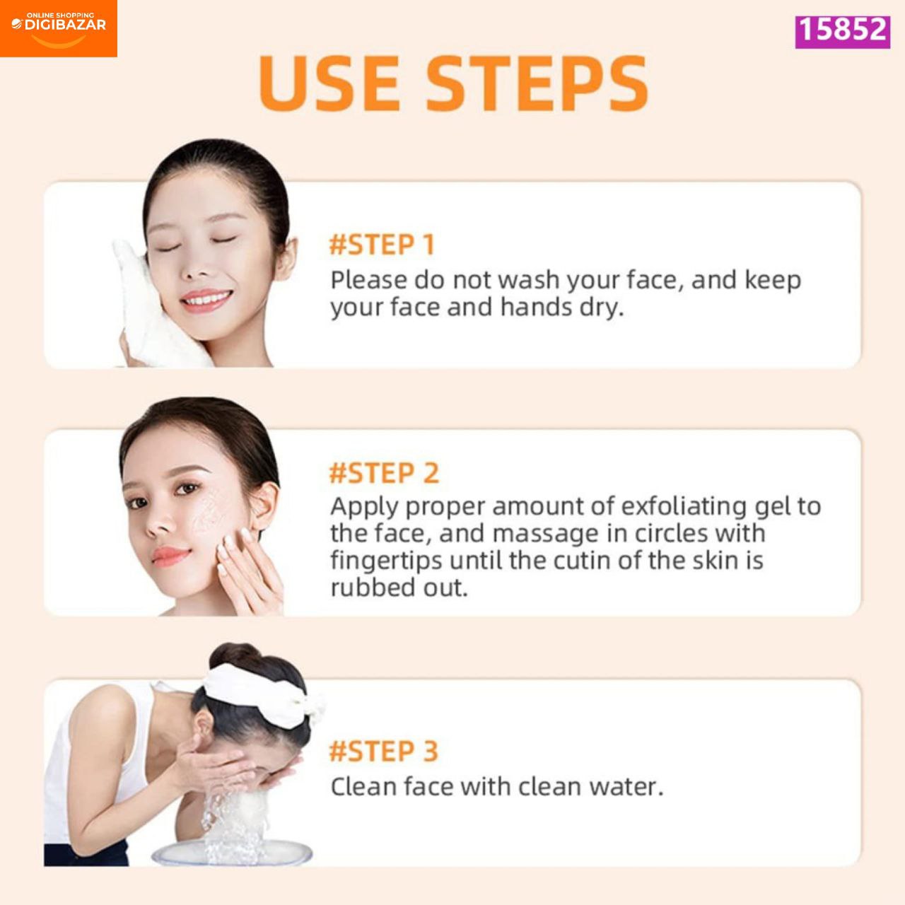 Orange Exfoliating Whitening Gel