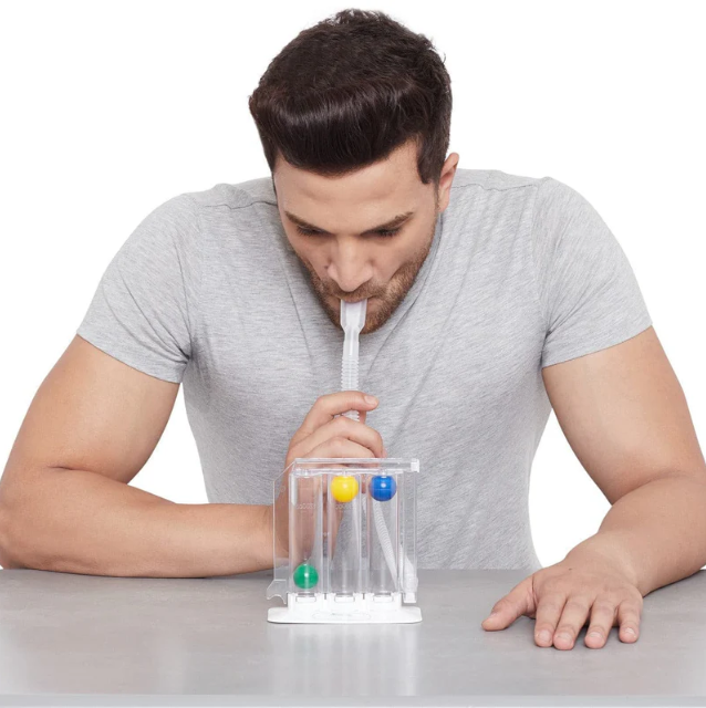 Respirometer Three Ball Breathing Exerciser