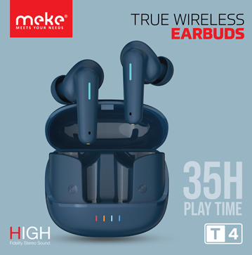 T4 TWS Touch Control Wireless Earbuds