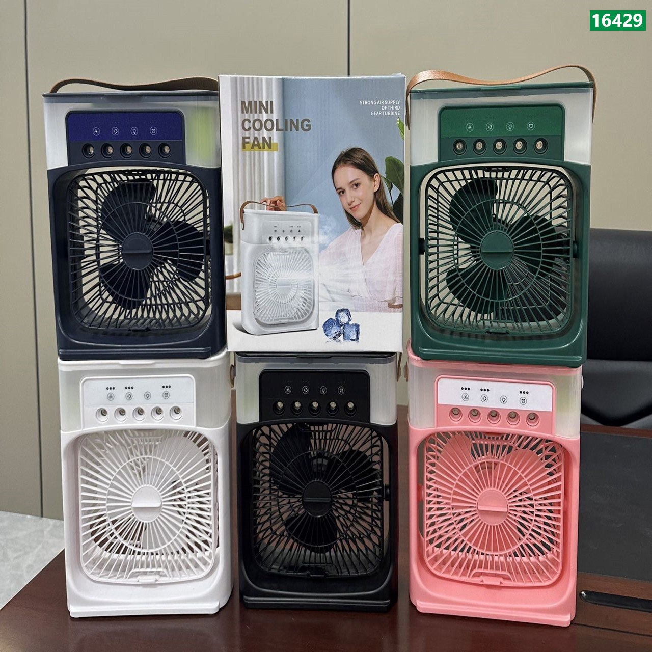 USB Fan Portable Five Hole Spray Fan