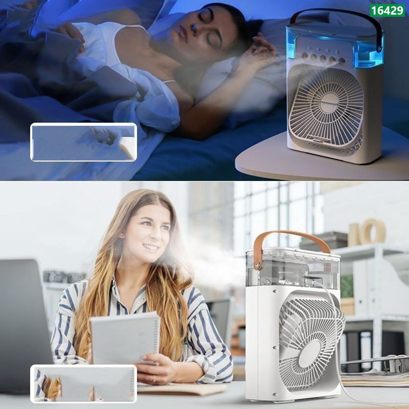 USB Fan Portable Five Hole Spray Fan