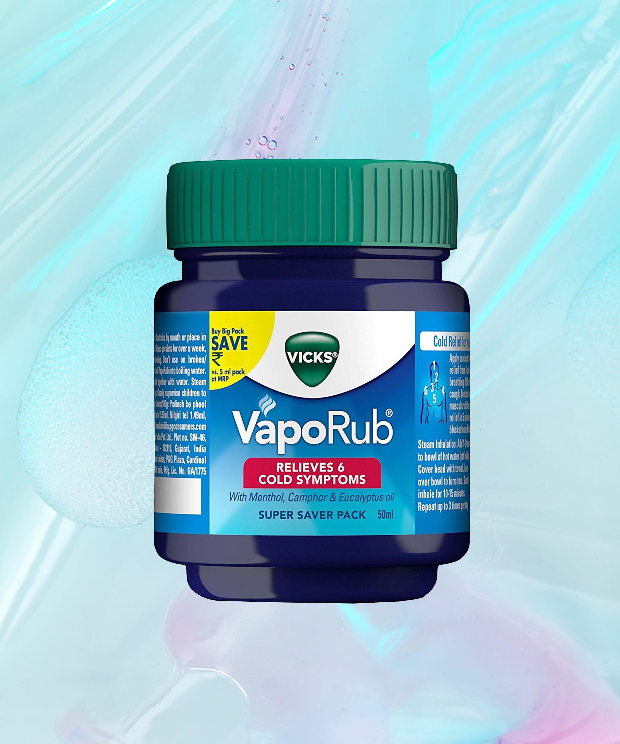 Vicks Vaporub Ointment Colds Relief- 25g