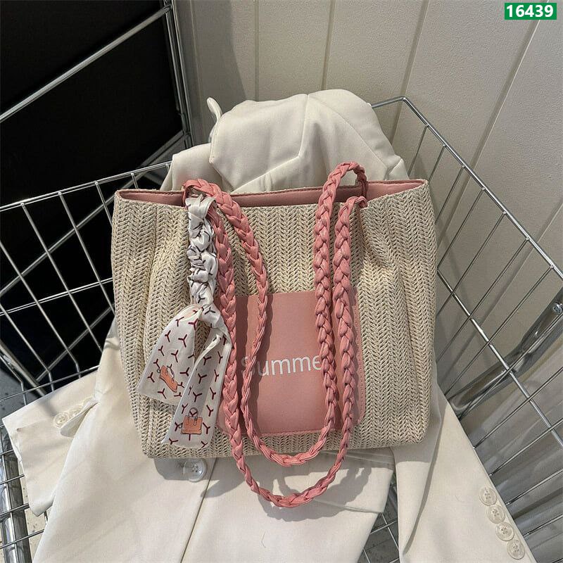 Women Woven Tote Bag