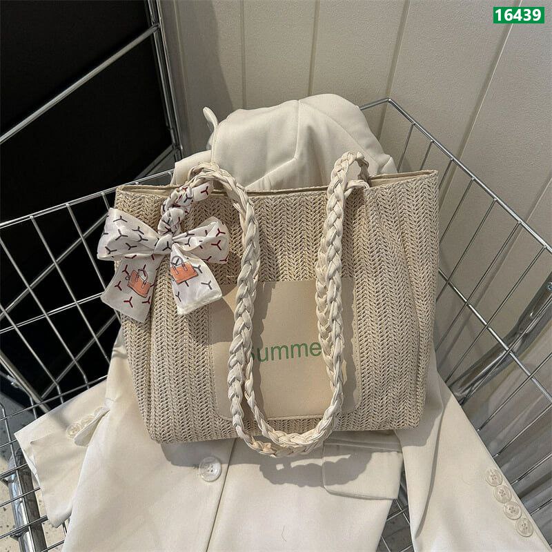 Women Woven Tote Bag