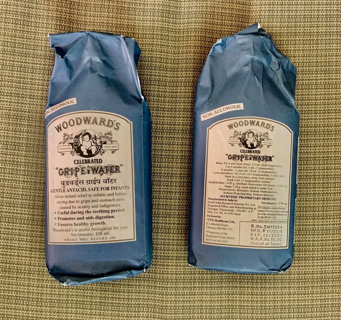 WoodWard's Gripe Water 130ml