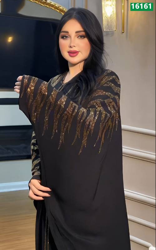 Zebra Pattern Dubai Cherry Kaftan Burkha